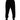 Dolce & Gabbana Black Cotton Crown Logo Jogger Pants