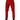 Dolce & Gabbana Red Zipper Embellished Straight Pants
