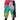 Dolce & Gabbana Multicolor Patchwork Mid Waist Sweatpants Pants
