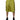 Dolce & Gabbana Green Silk Heart Print Bermuda Shorts