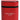 Dolce & Gabbana Red Calfskin Leather Logo Print Flip Holder Airpods Case