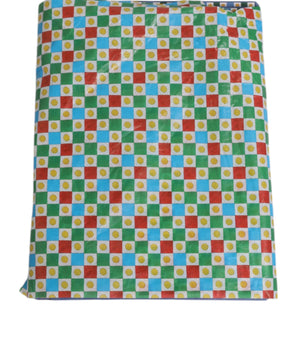 Dolce &amp; Gabbana Multicolor Carretto Siciliano Envelope Post Card Holder