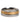 Dolce & Gabbana Gold Silver Tone Real Brass DG Logo Ring