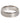 Dolce & Gabbana Silver Tone Brass Clear Crystal DG Logo Ring