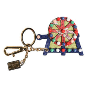Llavero Carretto multicolor dorado de Dolce &amp; Gabbana
