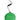 Dolce & Gabbana Green Calfskin Leather Round Logo Hand Mirror Holder