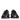 Dolce & Gabbana Black Silver Logo Low Top Men Sneakers Shoes