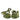 Dolce & Gabbana Green Animal Print Ankle Wrap Sandals Shoes