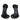 Dolce & Gabbana Black Leather Stiletto Heels Sandals Shoes