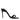 Dolce & Gabbana Black Leather Stiletto Heels Sandals Shoes