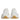 Dolce & Gabbana White Gold Daymaster Low Top Sneakers Shoes