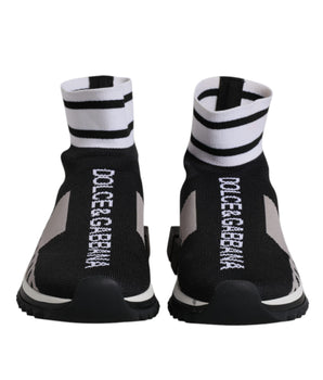 Calcetines Sorrento negros y grises de Dolce &amp; Gabbana para mujer