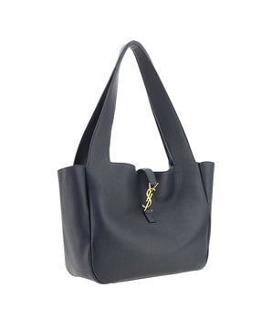 Saint Laurent Black Leather Shoulder Bag