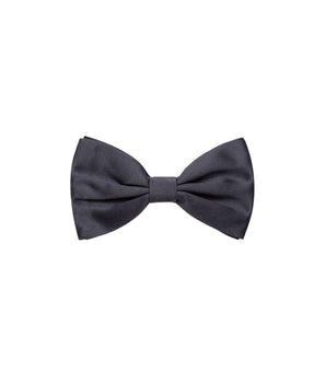 Dolce &amp; Gabbana Gray Silk Bowtie
