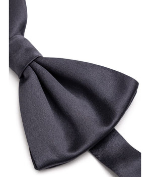 Dolce &amp; Gabbana Gray Silk Bowtie