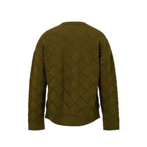 Suéter de lana verde de Bottega Veneta