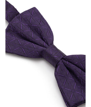 Dolce &amp; Gabbana Purple Silk Bowtie