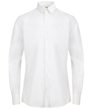 Camisa de algodón blanca Dolce &amp; Gabbana