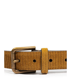 Dolce &amp; Gabbana Brown Leather Regular Belt
