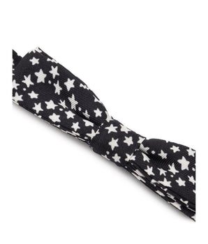 Dolce &amp; Gabbana Black Silk Bowtie
