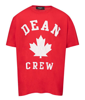 Dsquared² Red Cotton T-Shirt