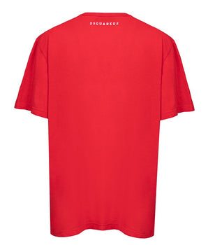 Dsquared² Red Cotton T-Shirt