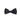 Dolce &amp; Gabbana Black Silk Bowtie