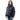 Add Blue Polyamide Full-Length Jacket