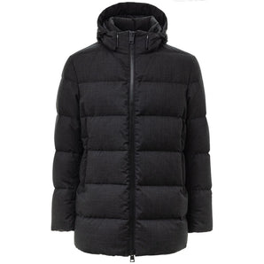 Herno Black Polyester Jackets & Coat