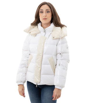 Add White Polyamide Coat