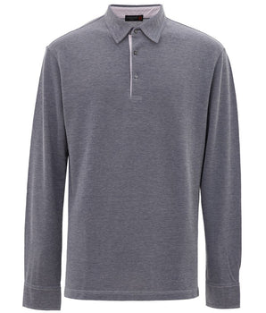 Corneliani Blue Cotton Polo Shirt