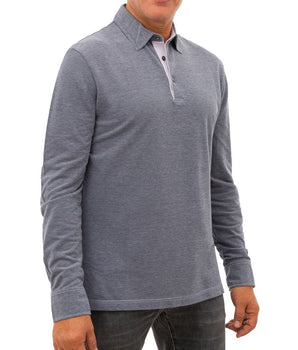 Corneliani Blue Cotton Polo Shirt