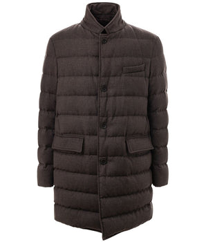 Chaqueta Herno De Lana Marrón