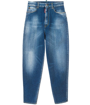 Vaqueros y pantalón de algodón azul Dsquared²