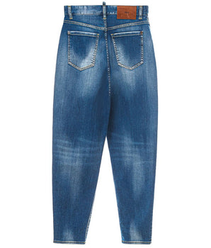 Vaqueros y pantalón de algodón azul Dsquared²