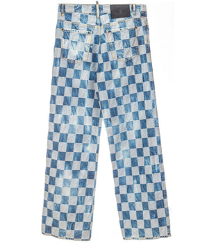 Vaqueros y pantalón de algodón azul Dsquared²