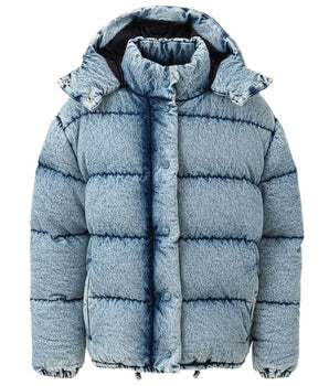 Miu Miu Chaquetas y abrigo de poliéster azul