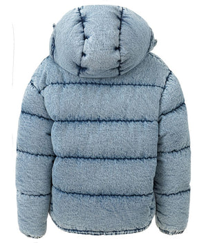 Miu Miu Chaquetas y abrigo de poliéster azul