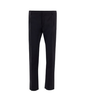 Valentino Black Wool Jeans &amp; Pant