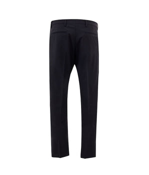 Valentino Black Wool Jeans &amp; Pant