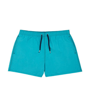 Malo Turquoise Polyester Swim Shorts