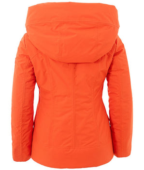 Peuterey Elegant Orange Polyester Jacket for Women