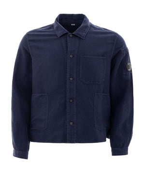 CP Company Blue Cotton Shirt