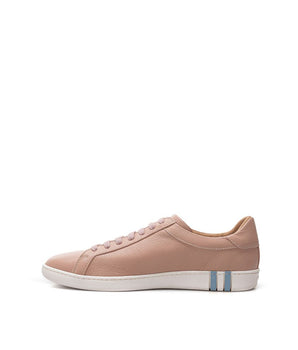 Bally Pink Leather Athletic Sneakers