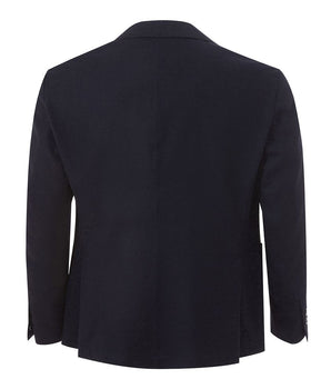 Lardini Blue Cotton Blazer