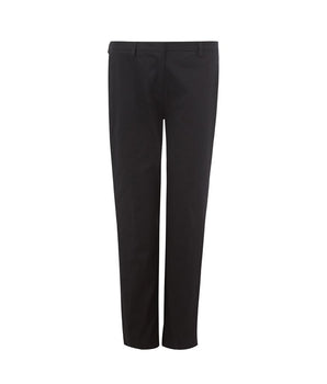 Lardini Italian Elegance Cotton Black Trousers