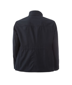 Lardini Blue Wool Coat