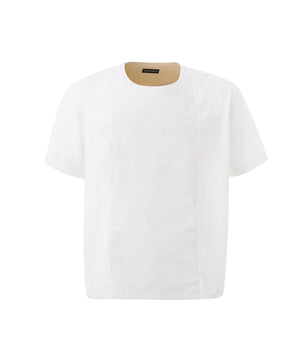 Emporio Armani White Cotton T-Shirt