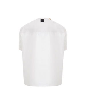 Emporio Armani White Cotton T-Shirt