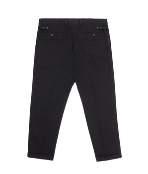 Dolce & Gabbana Elegant Black Cotton Pants for Men